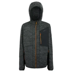 Men's Alven Full Zip Fleece | Ash Marl Black Fox