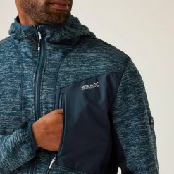 Men's Alven Full Zip Fleece | Moonlight Denim Marl Navy