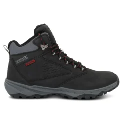 Men's Amble Walking Boots | Black Red