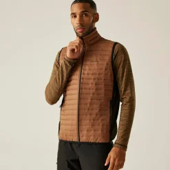 Men's Andreson Hybrid Gilet | Brown