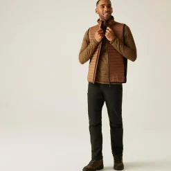 Men's Andreson Hybrid Gilet | Brown