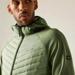 Men's Andreson Hybrid Jacket | Oil Green Olive Night