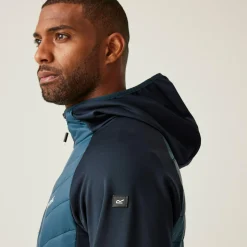 Men's Andreson VIII Hybrid Jacket | Moonlight Denim Navy Tangerine Tango