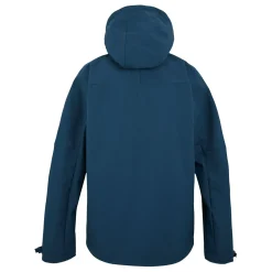 Men's Arana Softshell Jacket | Moonlight Denim Tangerine Tango