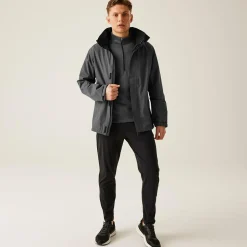 Men's Ardmore Shell Jacket | Seal Grey Black