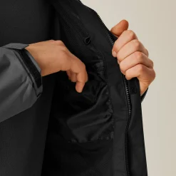 Men's Ardmore Shell Jacket | Seal Grey Black