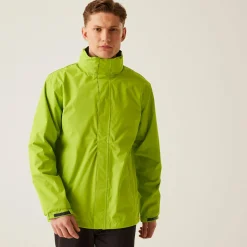 Men's Ardmore Shell Jacket | Key Lime Seal Grey