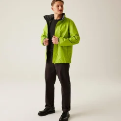Men's Ardmore Shell Jacket | Key Lime Seal Grey