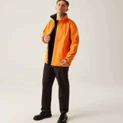 Men's Ardmore Shell Jacket | Sun Orange Seal Grey
