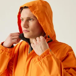 Men's Ardmore Shell Jacket | Sun Orange Seal Grey