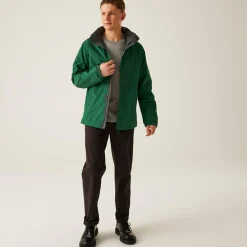Men's Ardmore Shell Jacket | Bottle Green Seal Grey