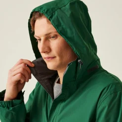 Men's Ardmore Shell Jacket | Bottle Green Seal Grey