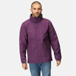 Men's Ardmore Shell Jacket | Majestic Purple Seal Grey
