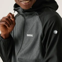 Men's Arec III Softshell Jacket | Ash Marl Black