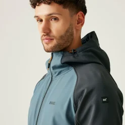Men's Arec III Softshell Jacket | Stormy Weather Ash