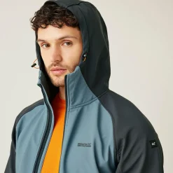 Men's Arec III Softshell Jacket | Stormy Weather Ash