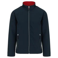 Men's Ascender 2 Layer Softshell Jacket | Navy Classic Red