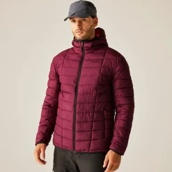 Men's Asper Padded Jacket | Dark Maroon