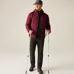 Men's Asper Padded Jacket | Dark Maroon
