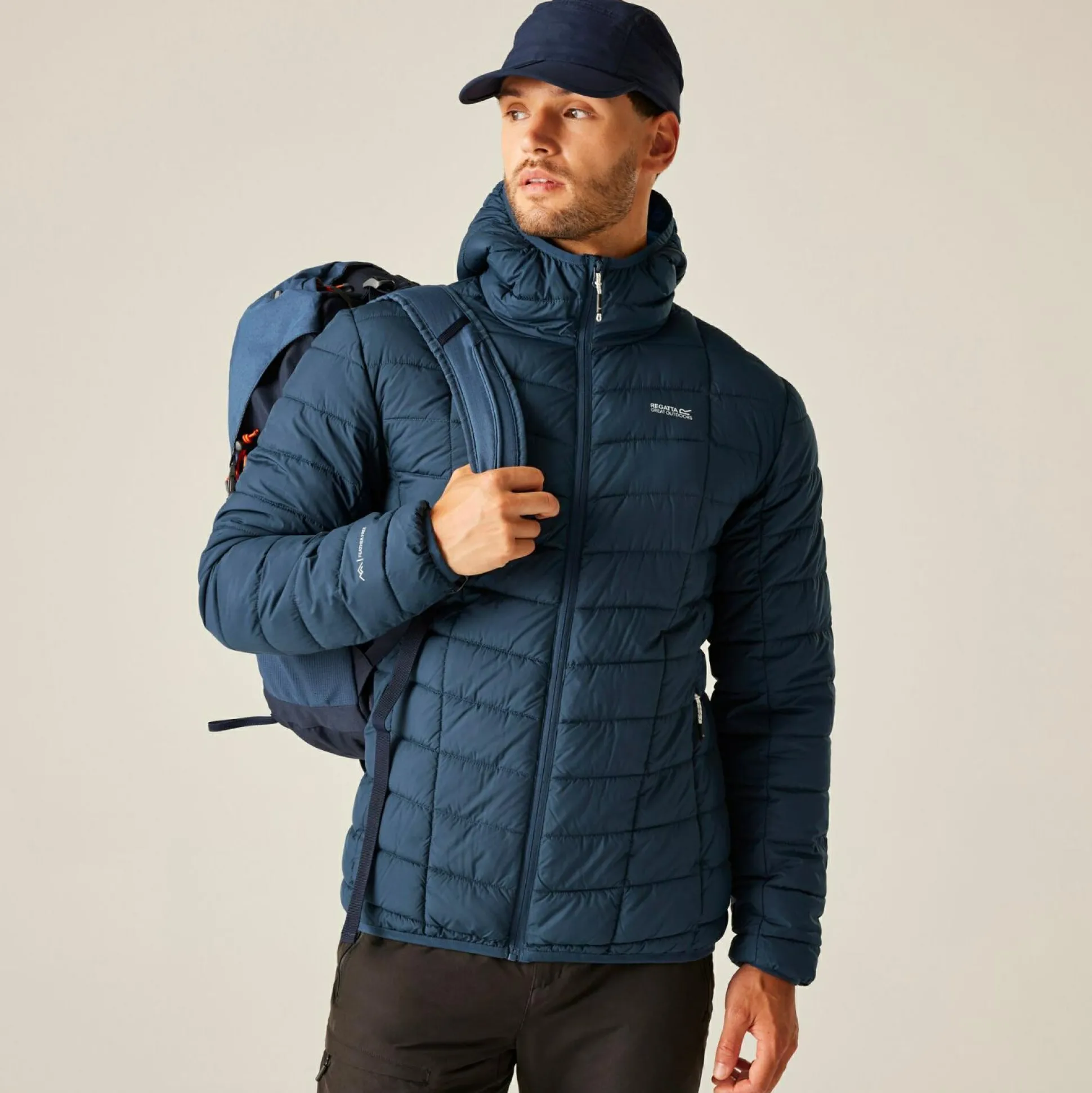 Men's Asper Padded Jacket | Navy Blue