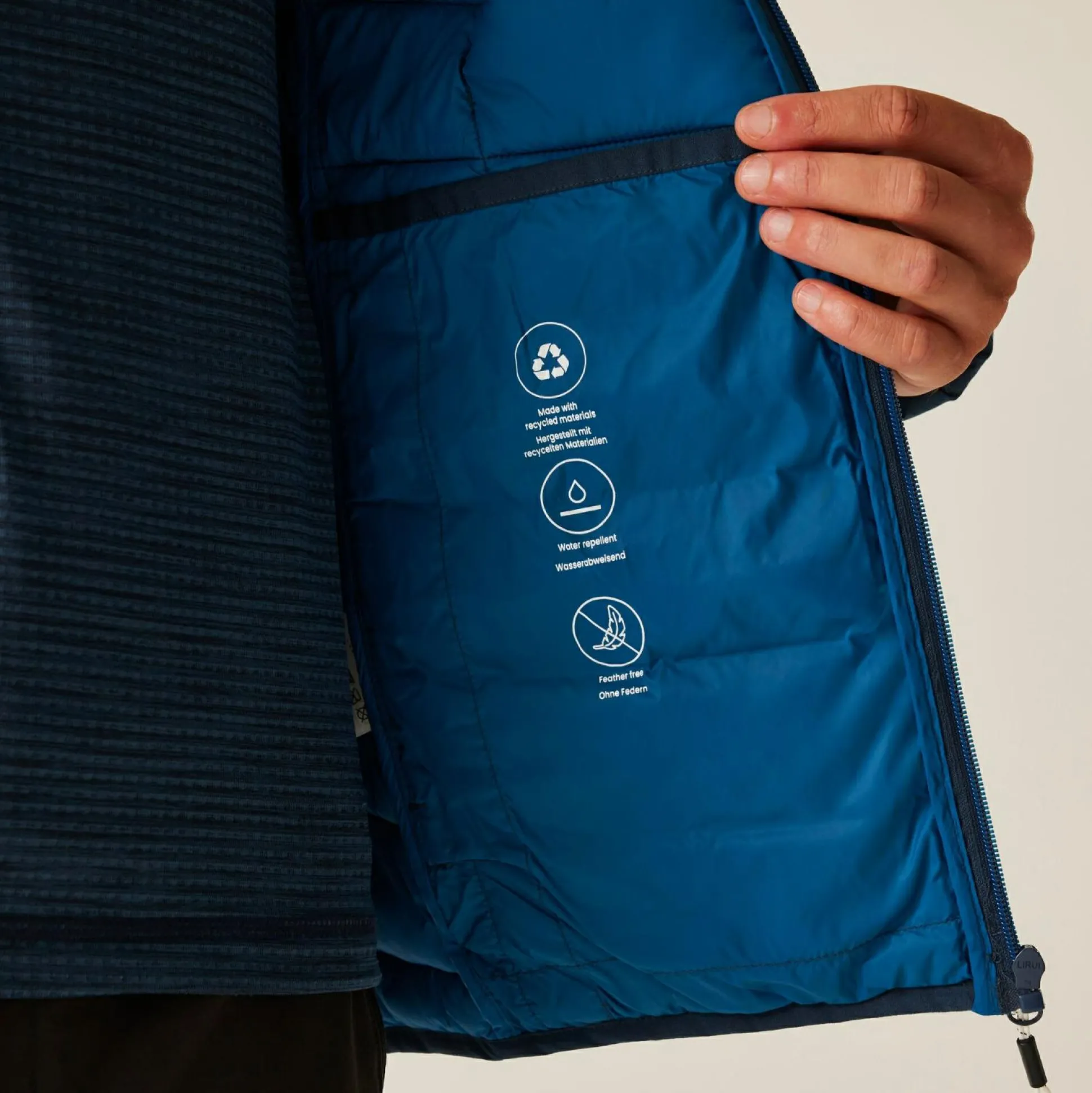 Men's Asper Padded Jacket | Navy Blue