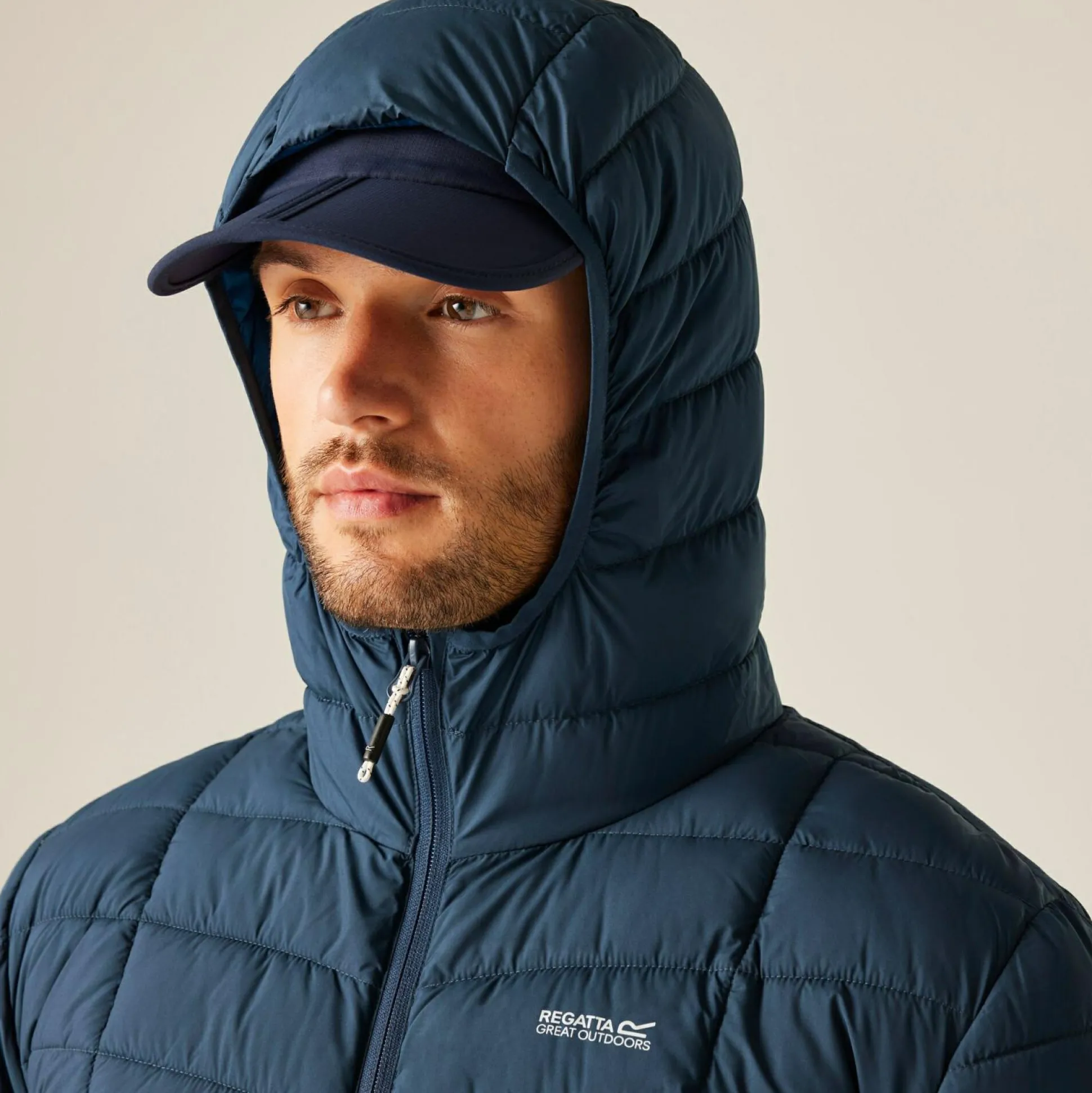 Men's Asper Padded Jacket | Navy Blue