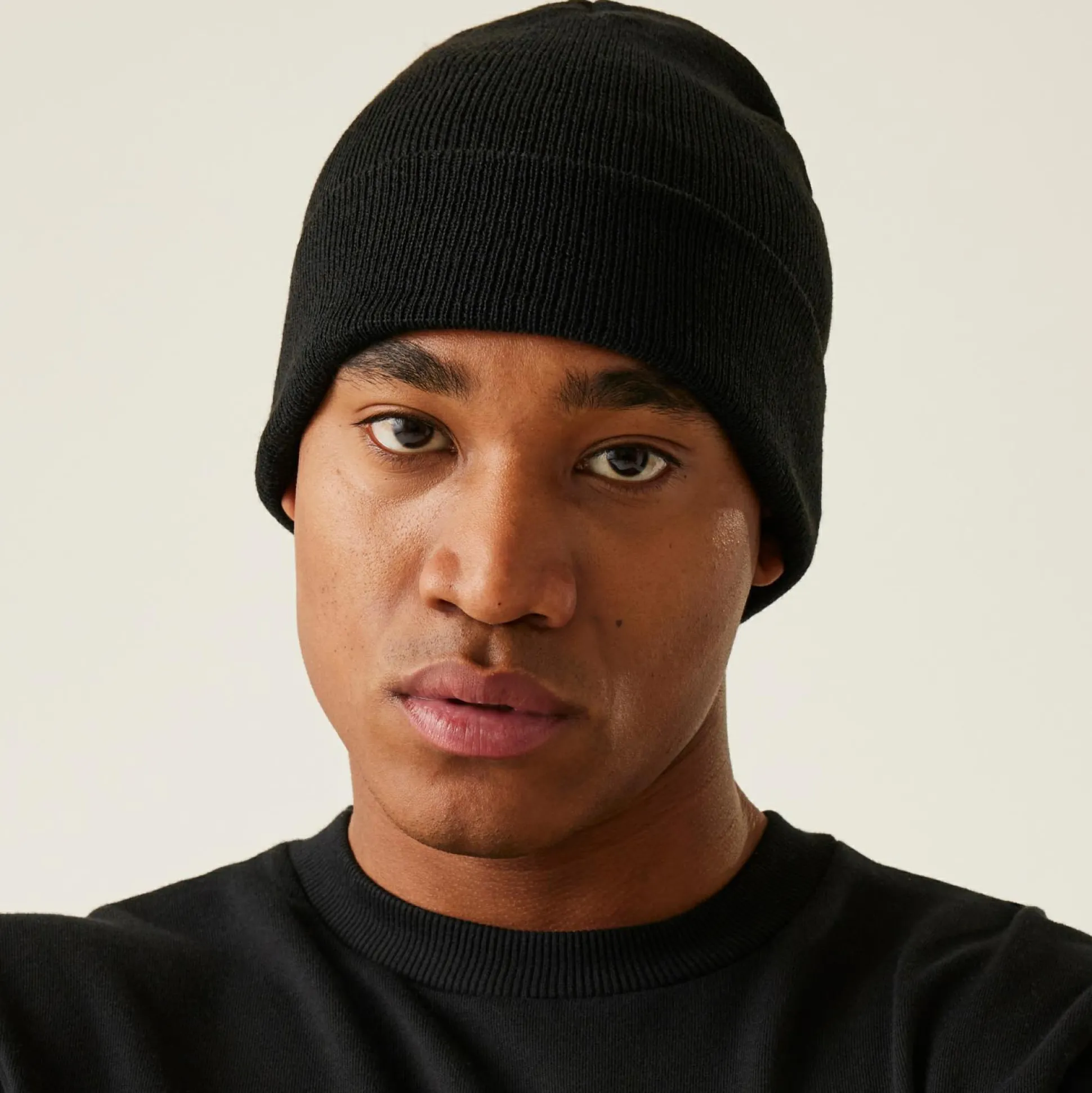 Men's Axton Cuffed Beanie | Black