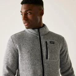 Men's Barlee Full Zip Fleece | Silver Grey
