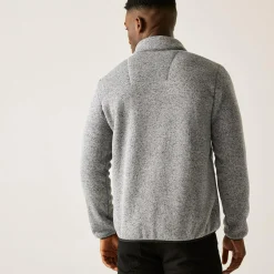 Men's Barlee Full Zip Fleece | Silver Grey