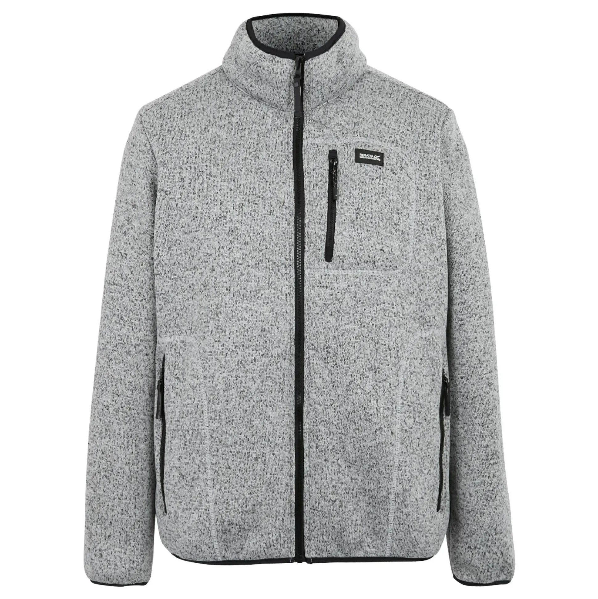Men's Barlee Full Zip Fleece | Silver Grey
