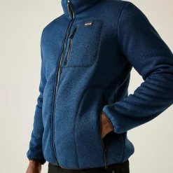 Men's Barlee Full Zip Fleece | Navy Blue