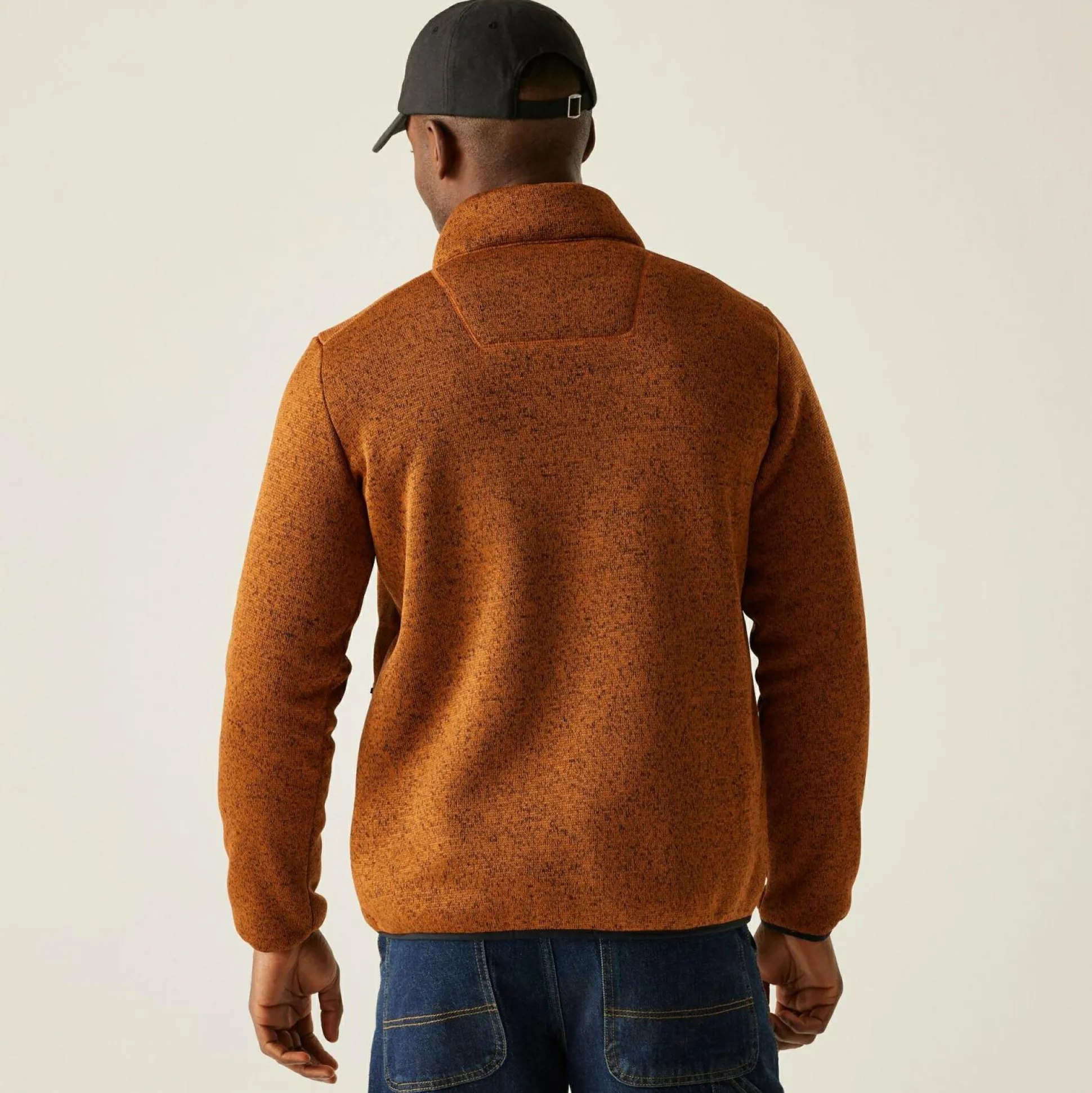 Men's Barlee Full Zip Fleece | Orange