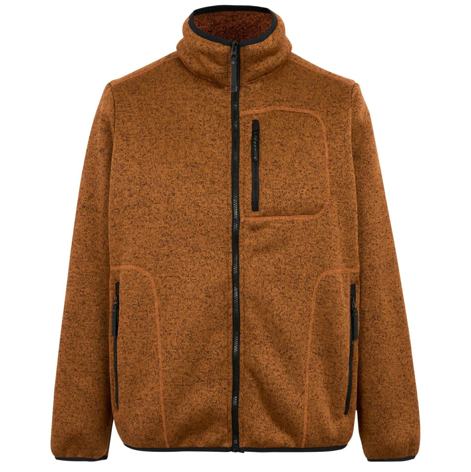 Men's Barlee Full Zip Fleece | Orange