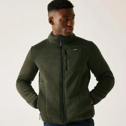 Men's Barlee Full Zip Fleece | Dark Khaki