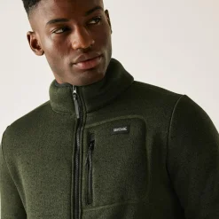 Men's Barlee Full Zip Fleece | Dark Khaki