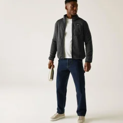 Men's Barlee Full Zip Fleece | Black