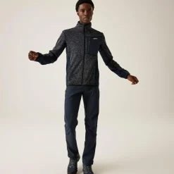 Men's Baslinn Full Zip Fleece | Navy Marl Navy