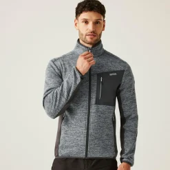 Men's Baslinn Full Zip Fleece | Glacier Marl Ash