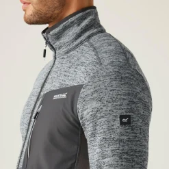 Men's Baslinn Full Zip Fleece | Glacier Marl Ash
