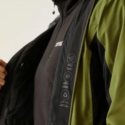 Men's Birchdale II Waterproof Jacket | Nephrite Green Black
