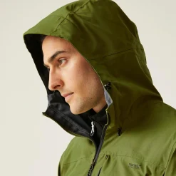 Men's Birchdale II Waterproof Jacket | Nephrite Green Black