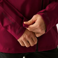 Men's Birchdale II Waterproof Jacket | Dark Maroon Black