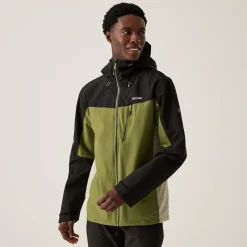 Men's Birchdale Waterproof Jacket | Nephrite Green Black