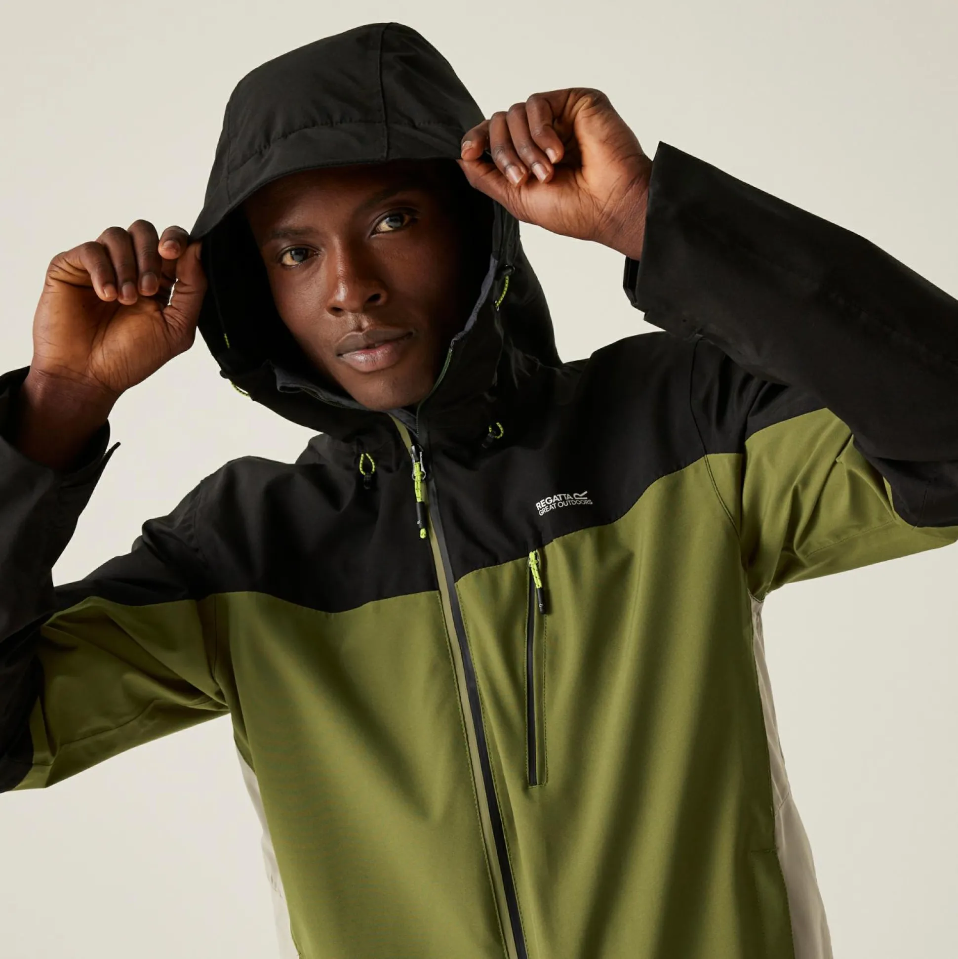 Men's Birchdale Waterproof Jacket | Nephrite Green Black