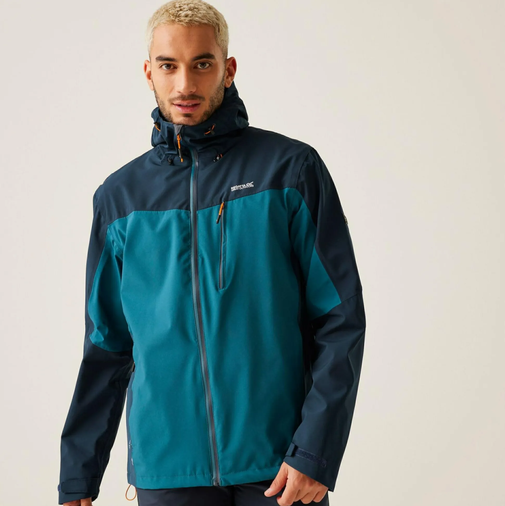 Men's Birchdale Waterproof Jacket | Moroccan Blue Navy Moonlight Denim