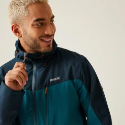 Men's Birchdale Waterproof Jacket | Moroccan Blue Navy Moonlight Denim