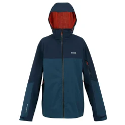 Men's Bosfield III Waterproof Jacket | Moonlight Denim Navy Tangerine Tango