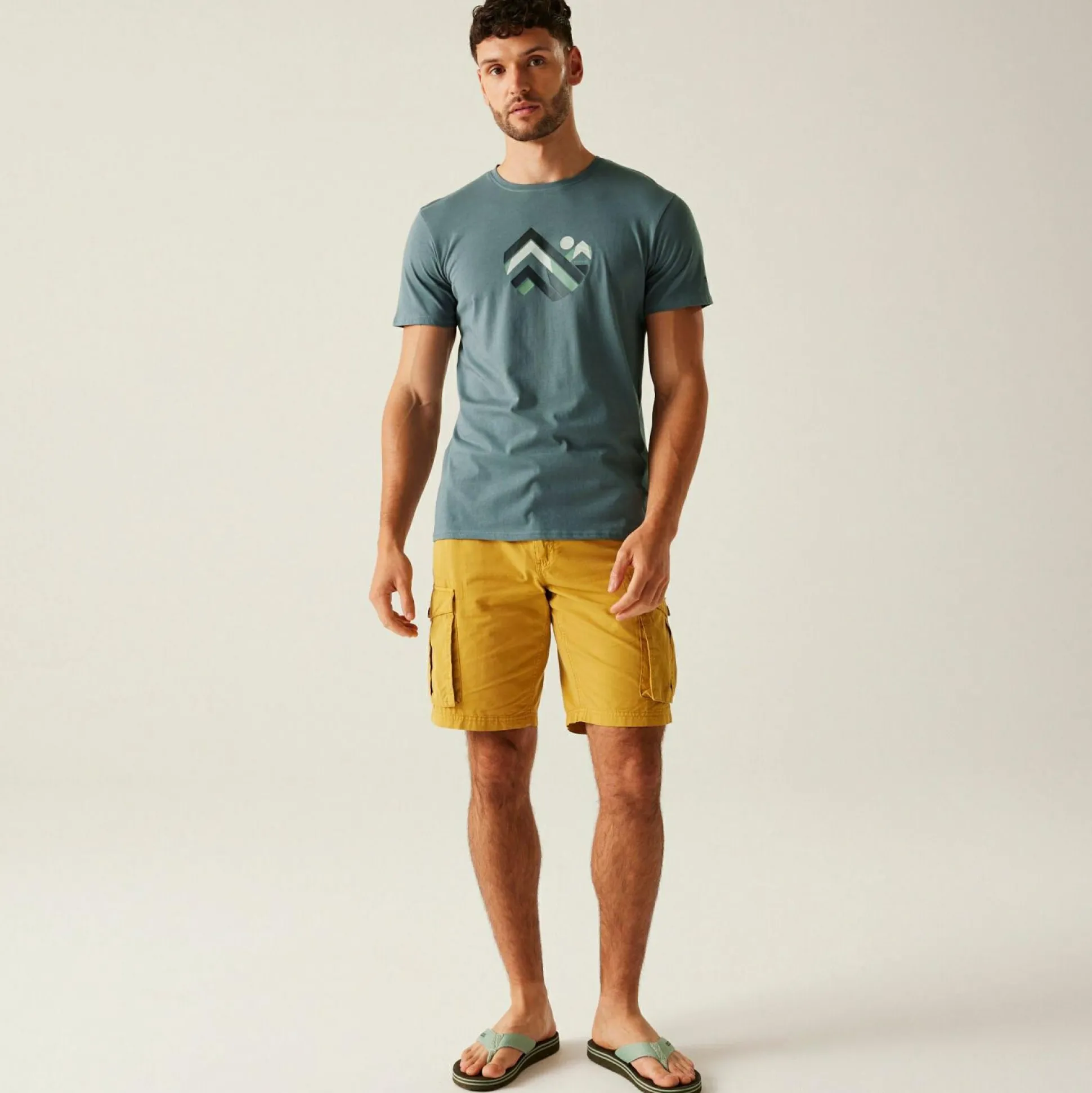 Men's Breezed V T-Shirt | Stormy Weather