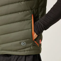 Men's Calculate Insulated Bodywarmer | Dark Khaki