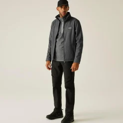 Men's Cera V Softshell Jacket | Seal Grey Marl
